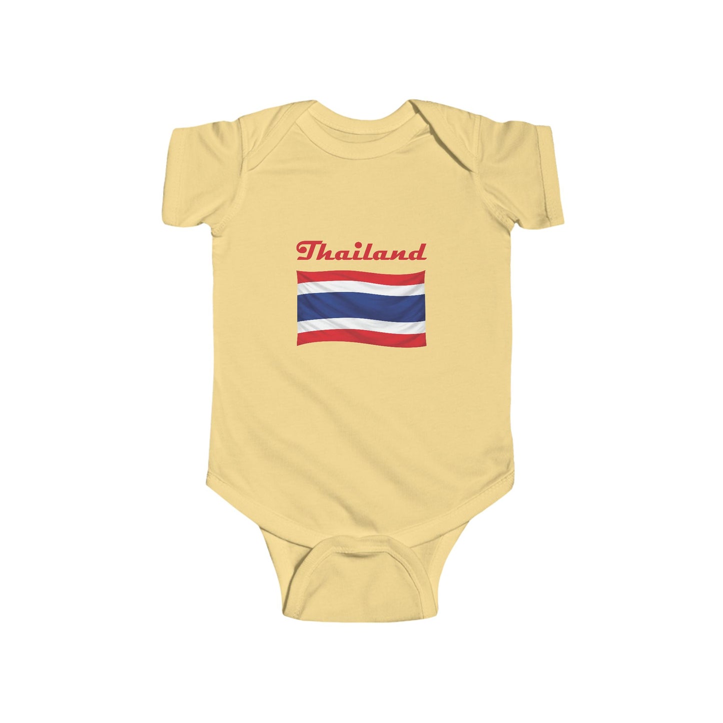 Thailand Flag Infant Fine Jersey Bodysuit