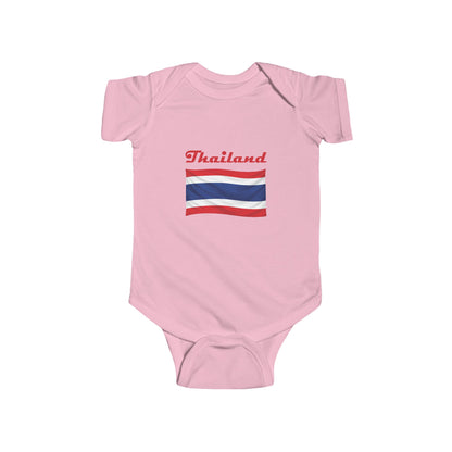 Thailand Flag Infant Fine Jersey Bodysuit