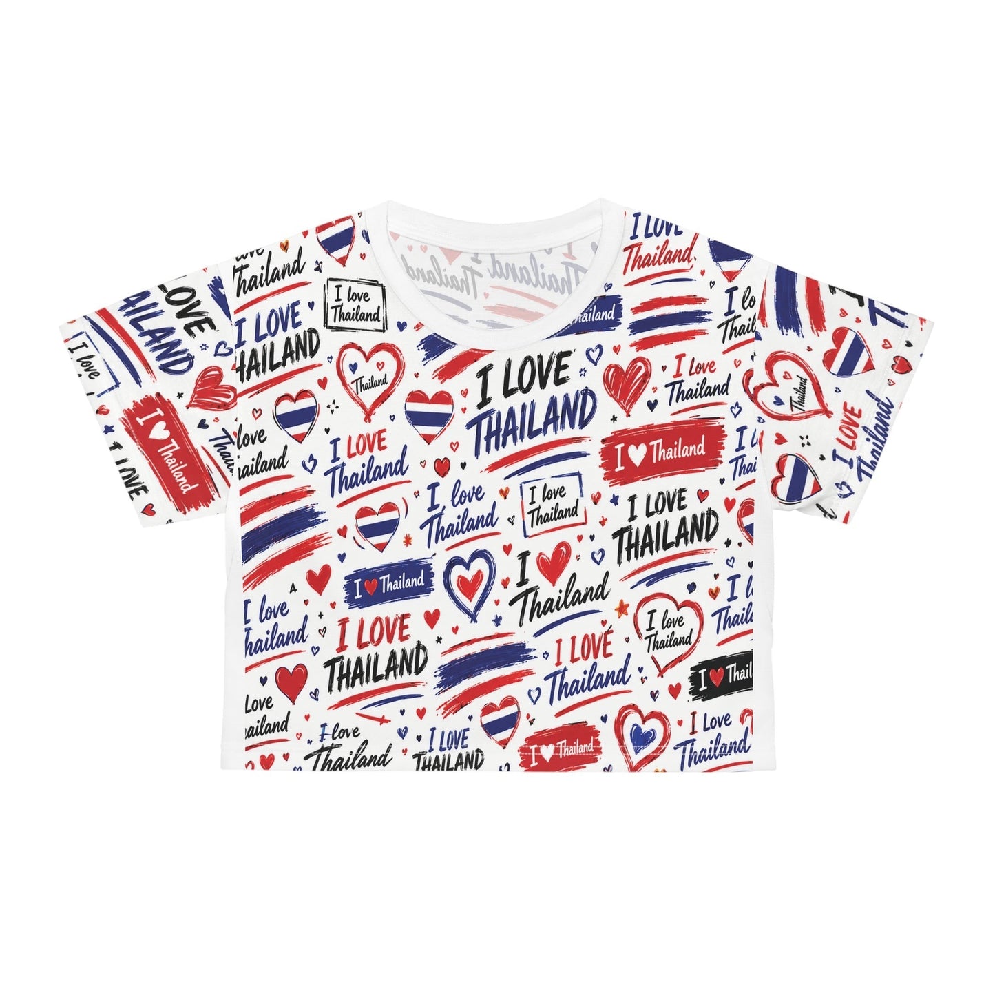 I Love Thailand Crop Tee