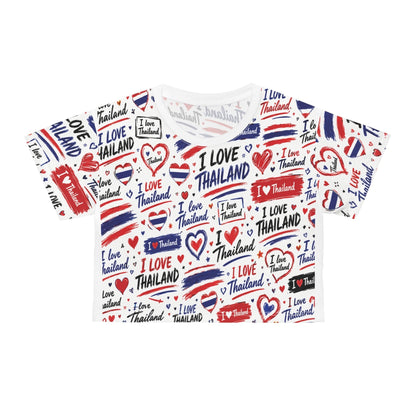 I Love Thailand Crop Tee