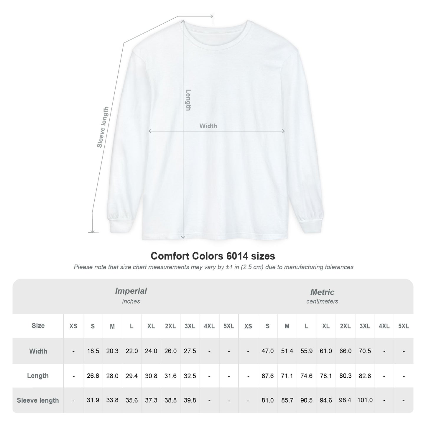 Thailand Flag (back only) Long Sleeve T-Shirt