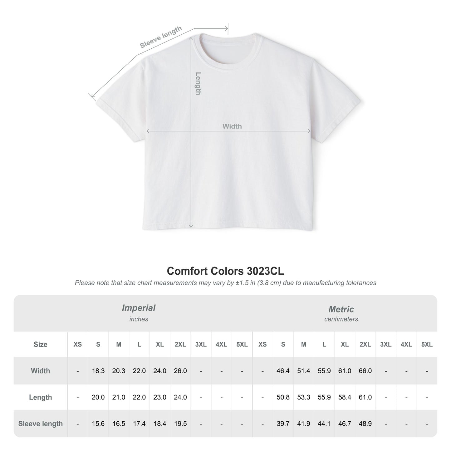 Made in Thailand Living in USA Women's Boxy Tee