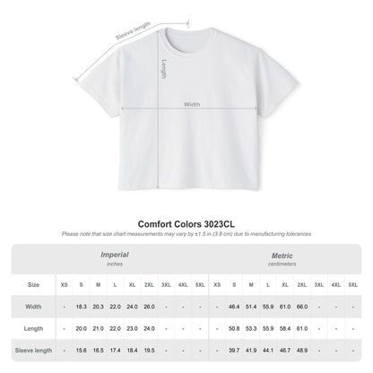 Made in Thailand Living in USA Women's Boxy Tee