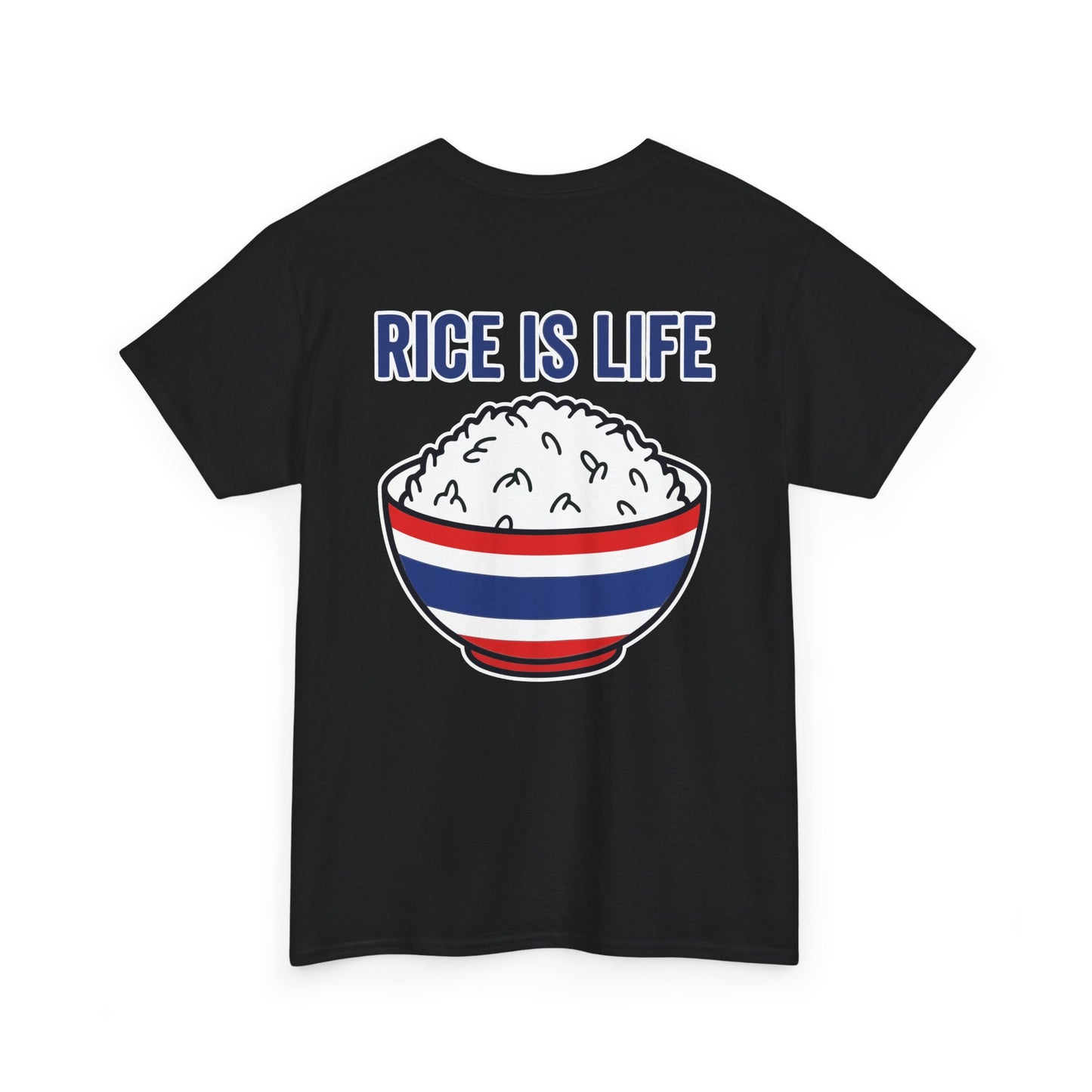 Rice is Life (Back) Heavy Cotton Tee