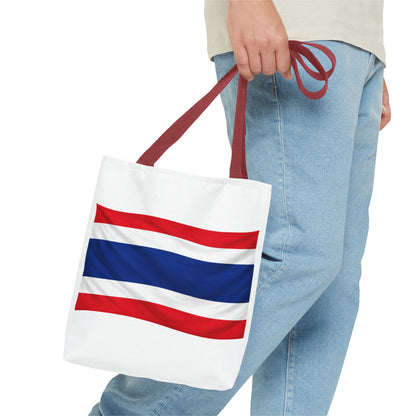 I heart Thailand with Thailand flag Tote Bag (AOP)