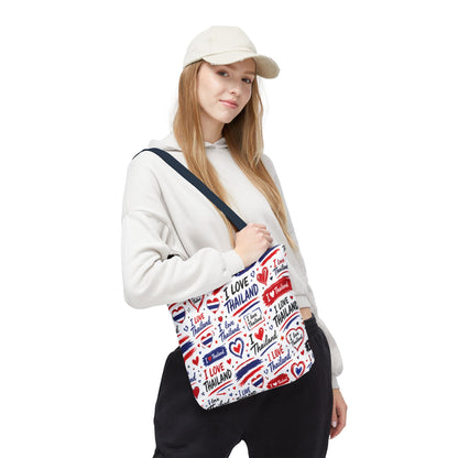 I love Thailand Tote Bag Wide Bottom