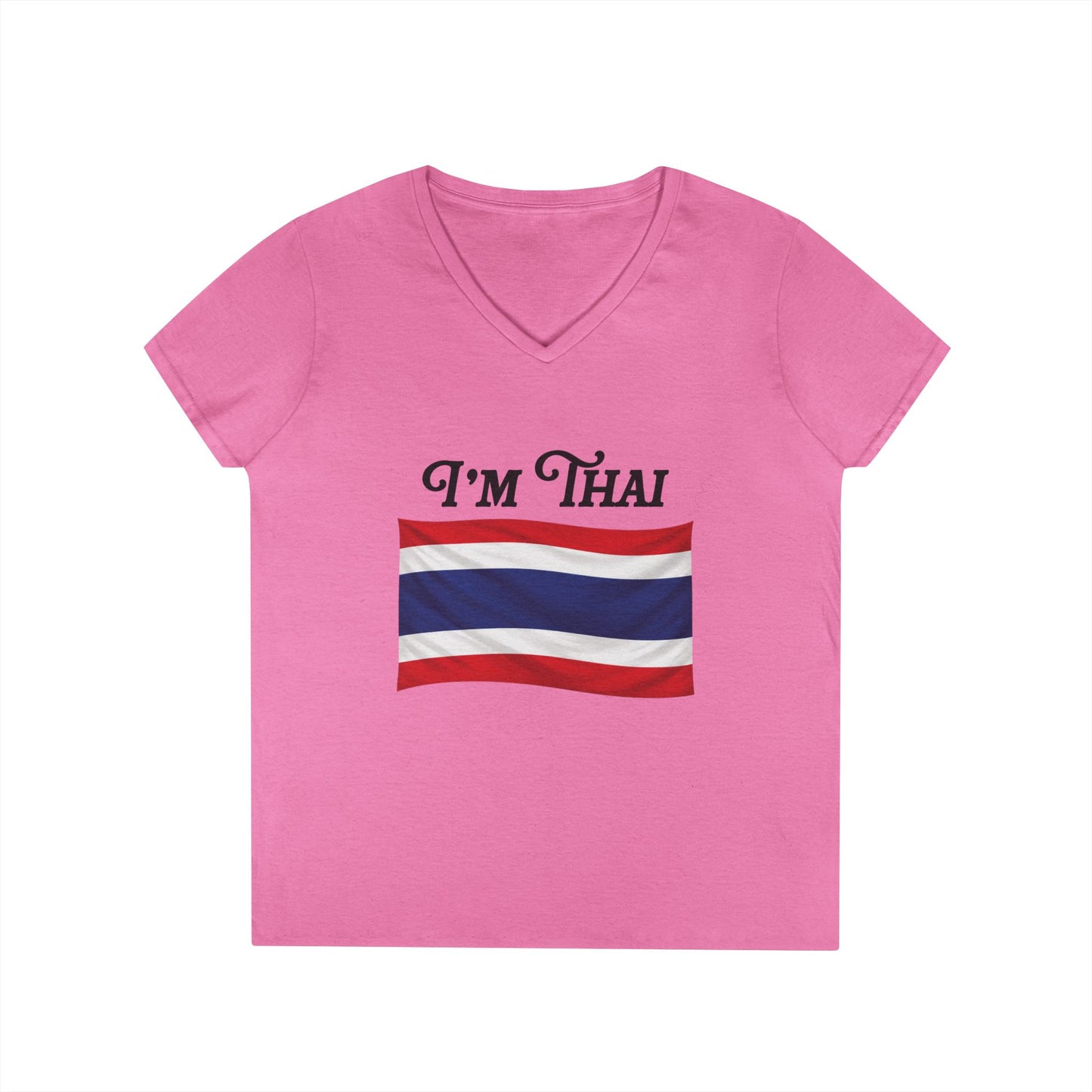 I’m Thai, Of Course I Speak Thailish V-Neck Tee