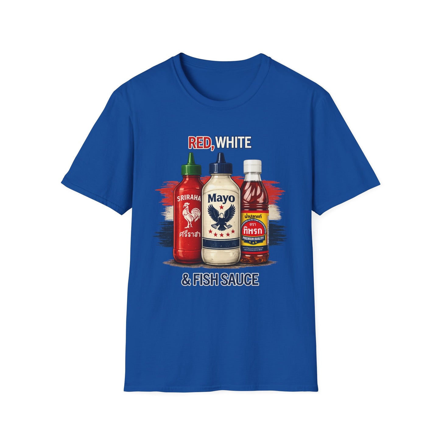 Red, White & Fish Sauce Tee
