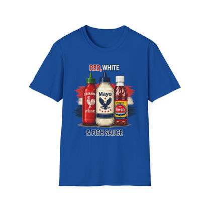 Red, White & Fish Sauce Tee