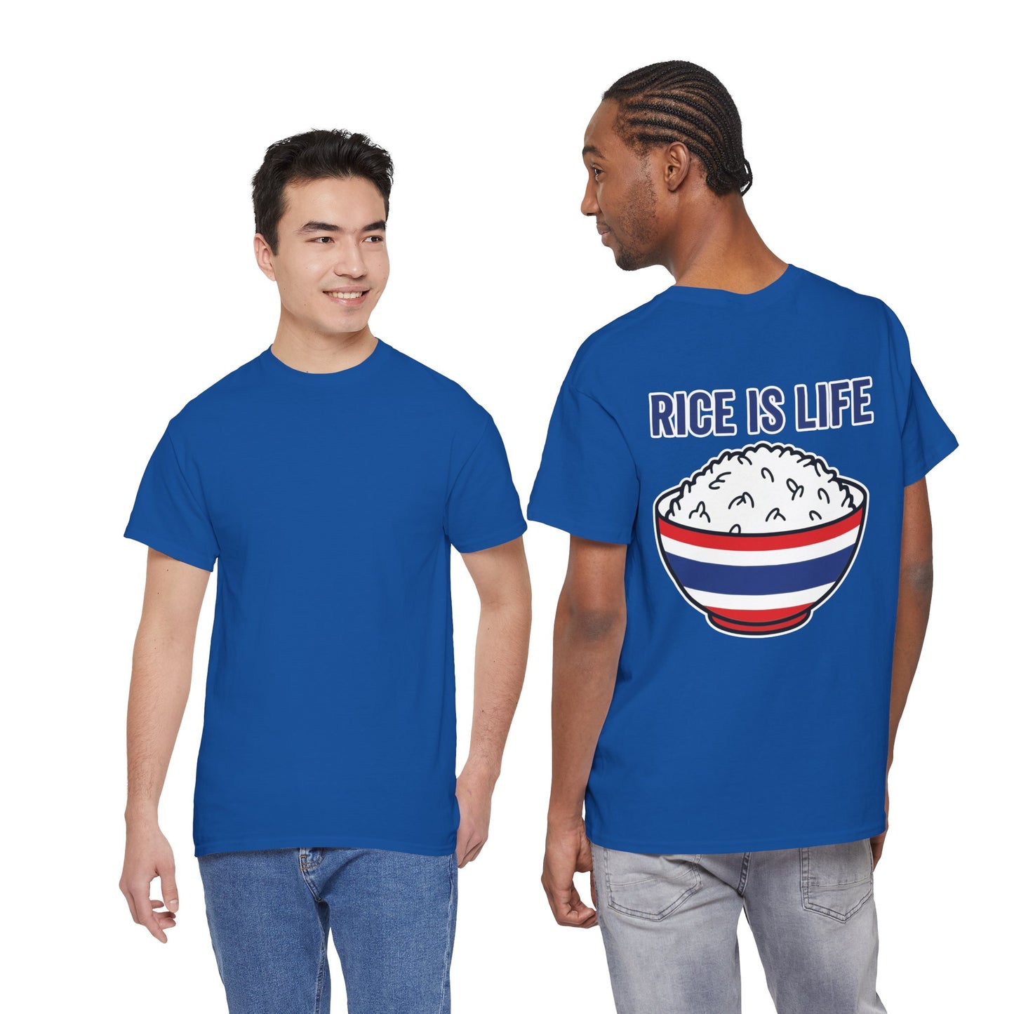 Rice is Life (Back) Heavy Cotton Tee
