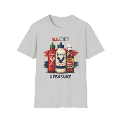 Red, White & Fish Sauce Unisex SoftStyle Tee