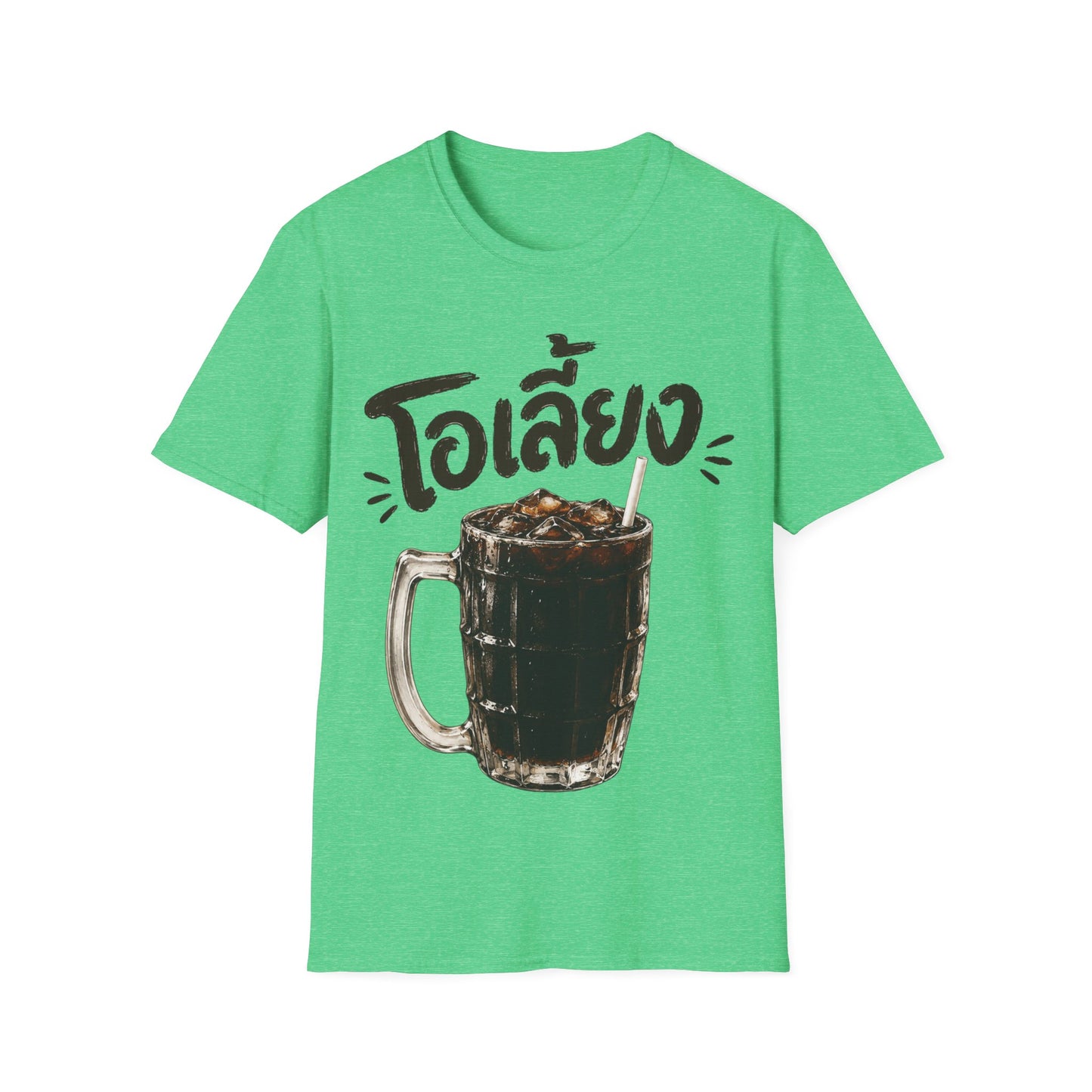 โอเลี้ยง Thai Iced Coffee Unisex SoftStyle Tee