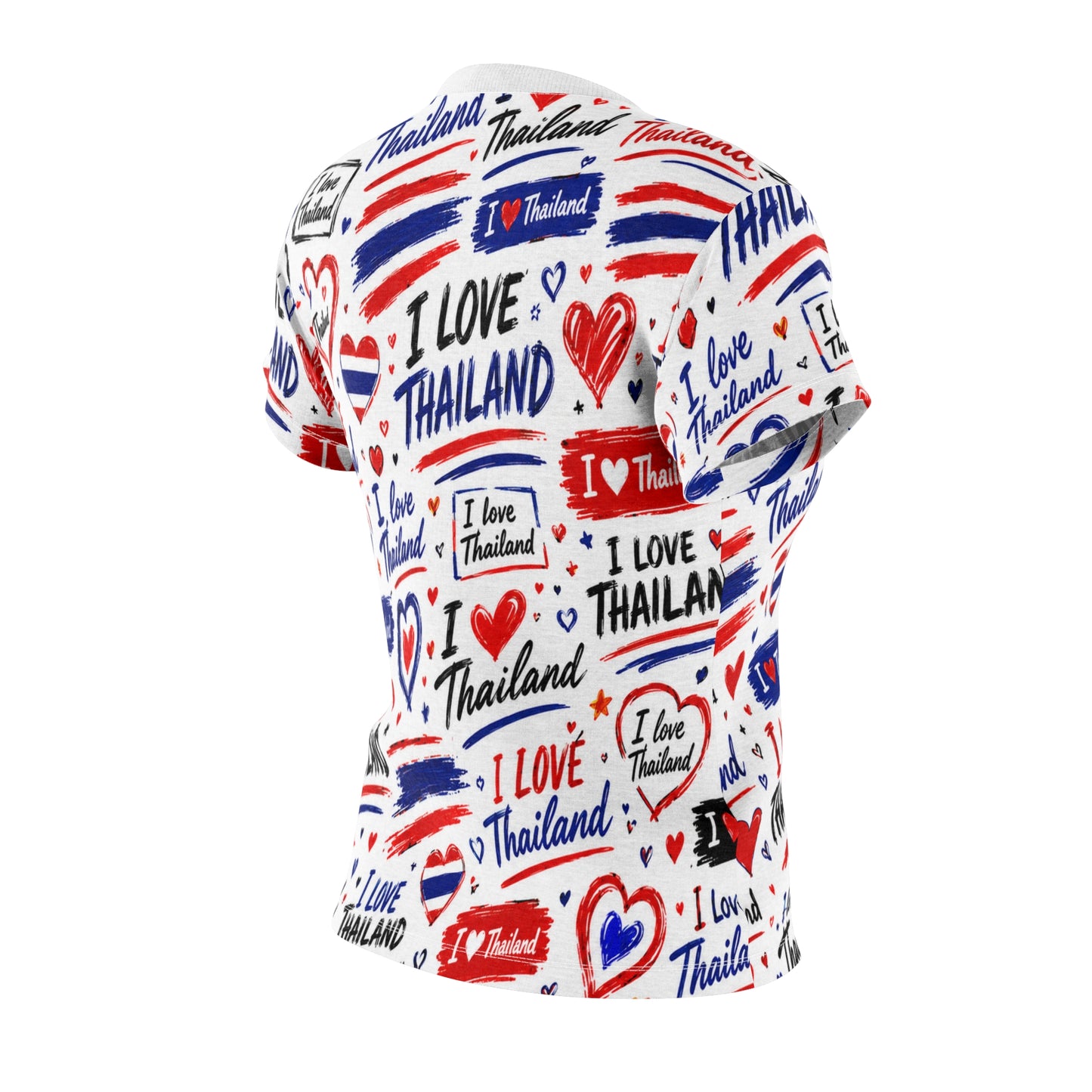 I Love Thailand Women's Cut & Sew Tee (AOP)