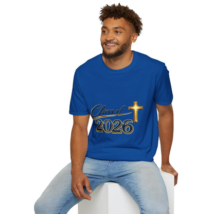 Class of 2026 (Cross) Softstyle T-Shirt