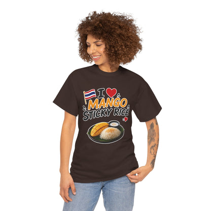 I Love Mango Sticky Rice Unisex T-Shirt