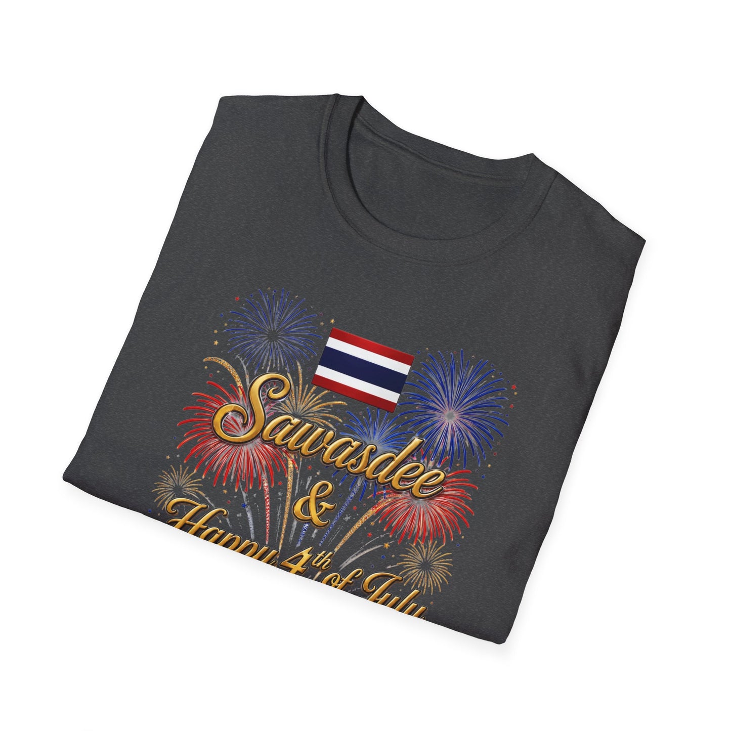 Sawasdee & Happy 4th of July Tee