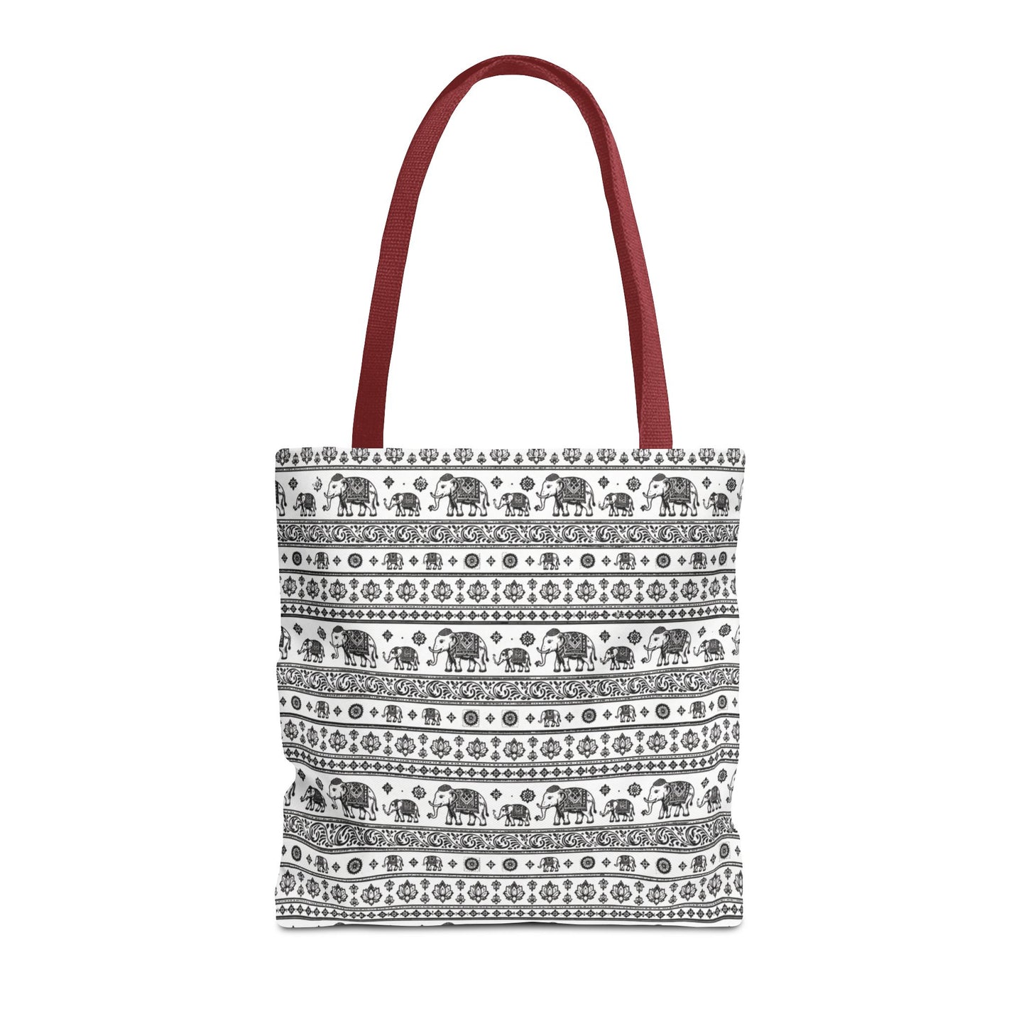 Thai Elephant Tote Bag - Patterned AOP