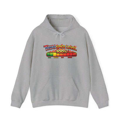 Thai Spice Level 100% Men Hooded Sweatshirt