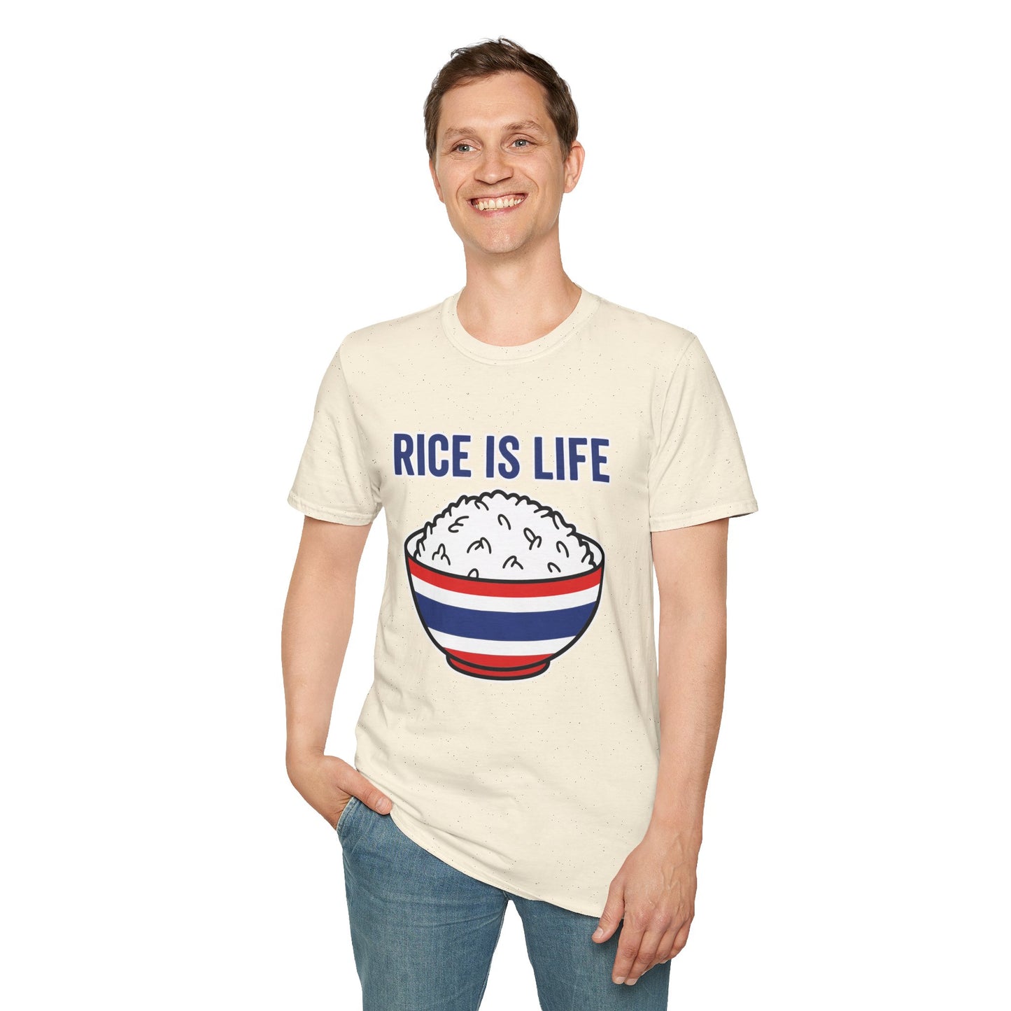 Rice is Life (Front) Unisex Tee