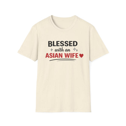Bless With An Asian Wife Softstyle T-Shirt