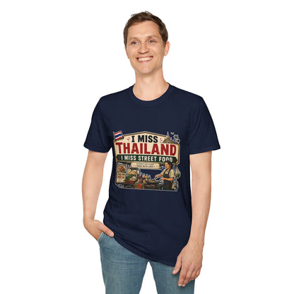 I Miss Thailand I Miss Street Food Unisex SoftStyle Tee