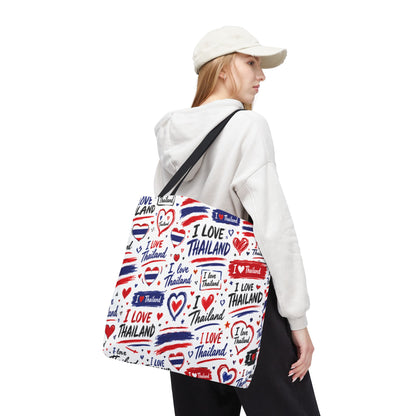 I love Thailand Tote Bag Wide Bottom