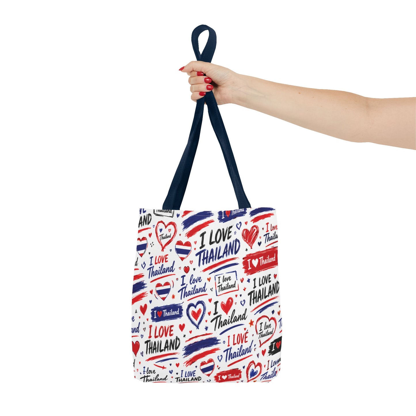 I love Thailand Tote Bag Wide Bottom