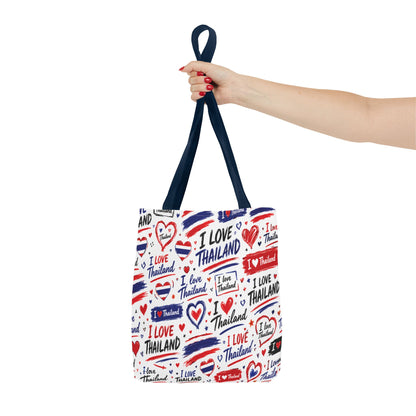 I love Thailand Tote Bag Wide Bottom