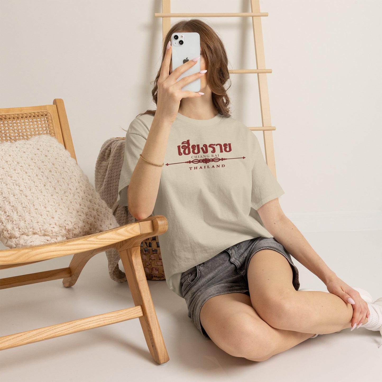 Chiang Rai Thailand Unisex Heavy Cotton Tee