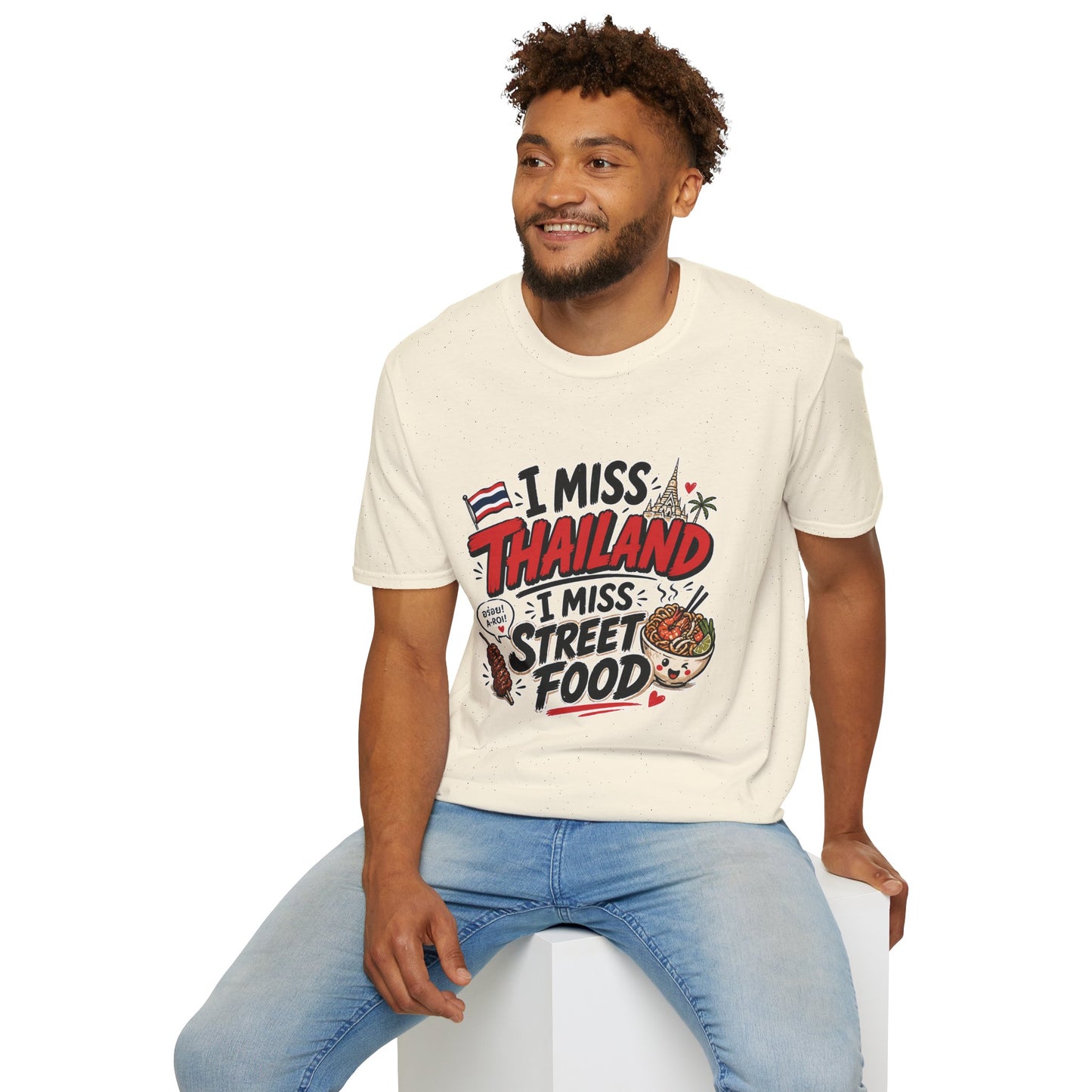 I Miss Thailand I Miss Street Food Unisex SoftStyle Tee