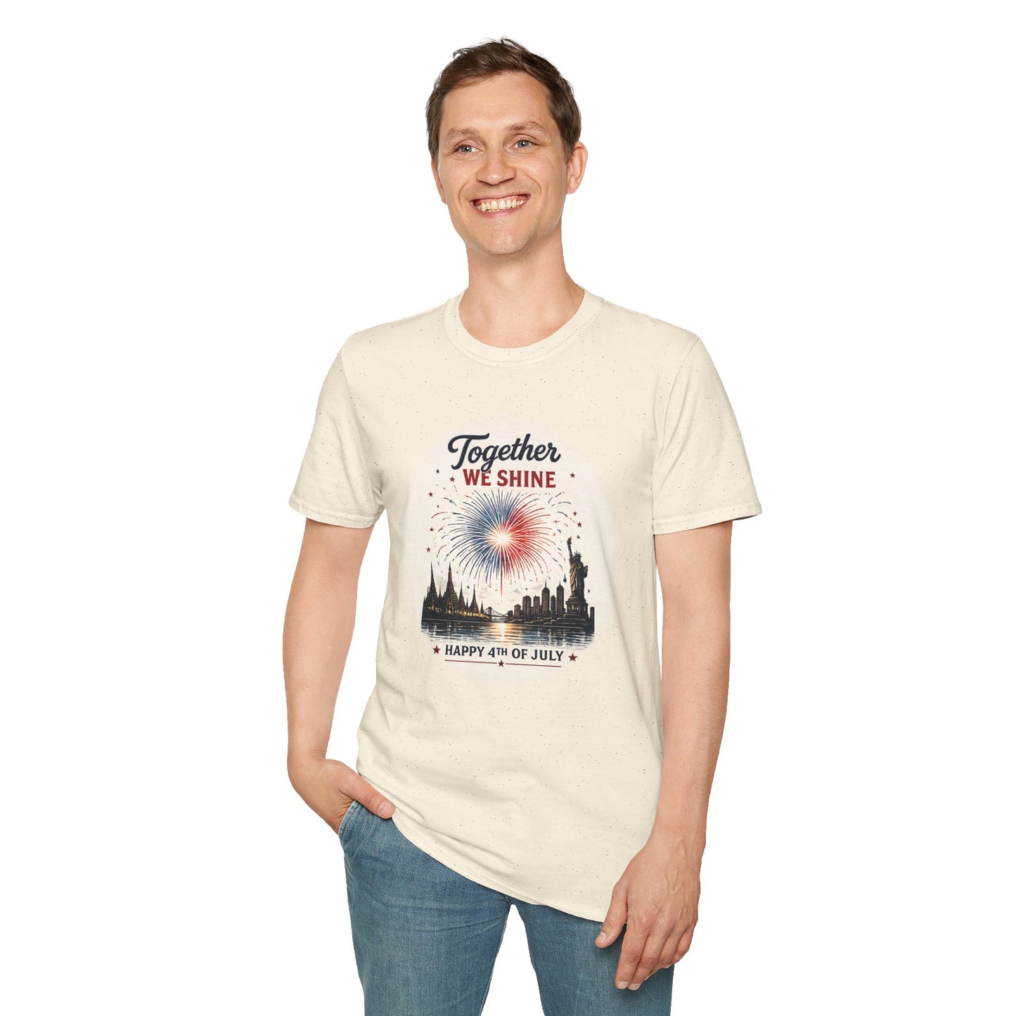 Together We Shine 4th of July Tee