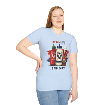 Red, White & Fish Sauce Unisex SoftStyle Tee