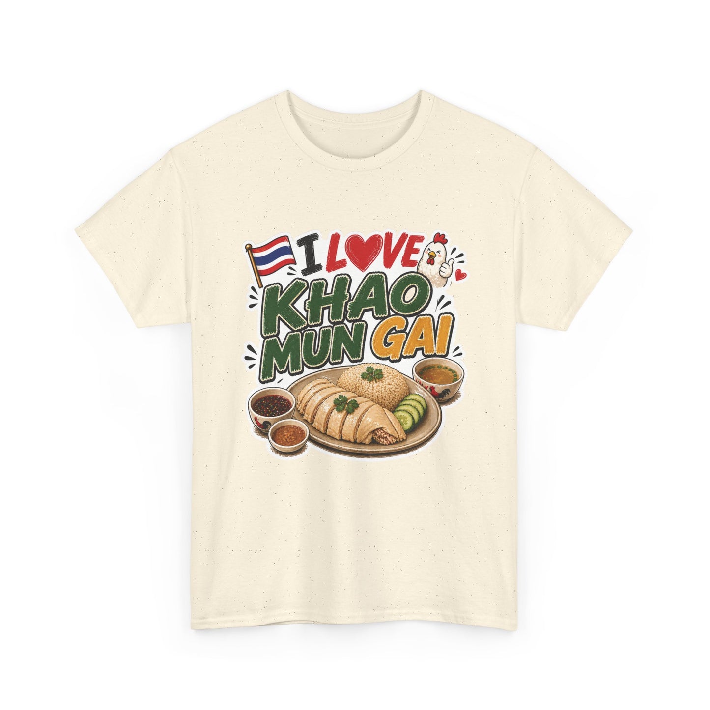 I Love Khao Mun Gai Unisex Tee