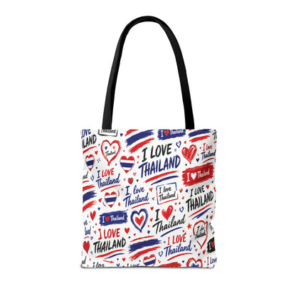 I love Thailand Tote Bag Wide Bottom