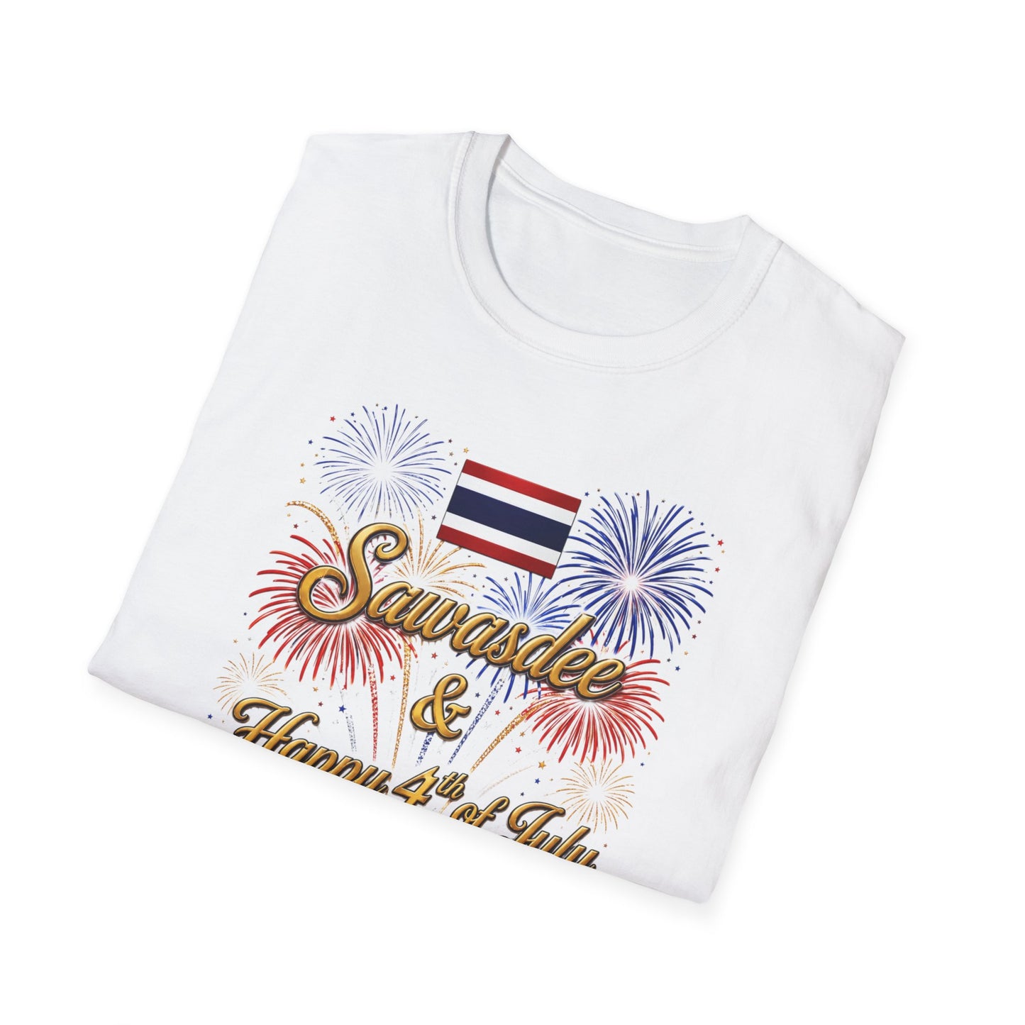 Sawasdee & Happy 4th of July Tee