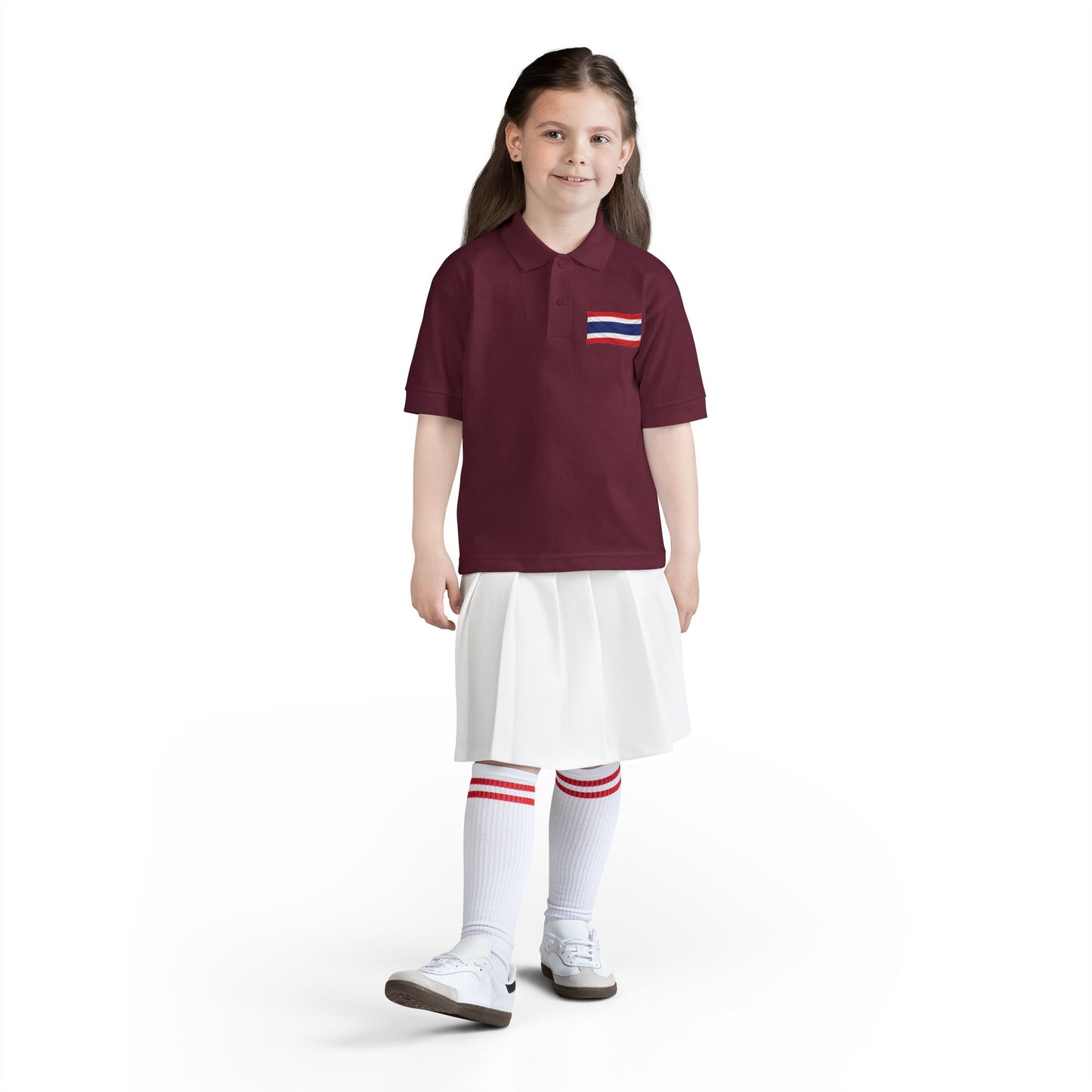 Thailand Flag Youth Polo
