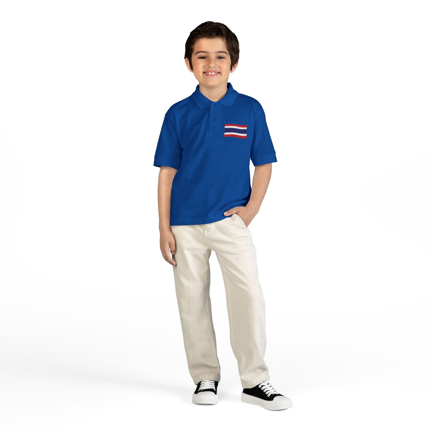Thailand Flag Youth Polo