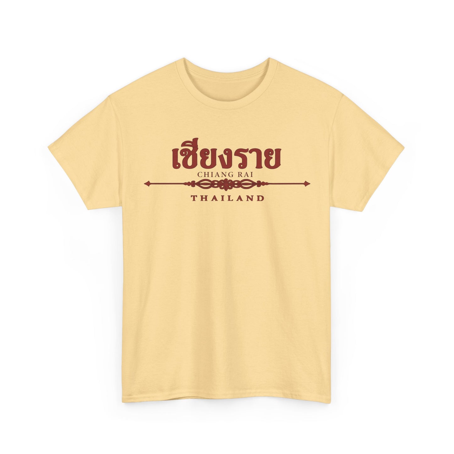 Chiang Rai Thailand Unisex Heavy Cotton Tee