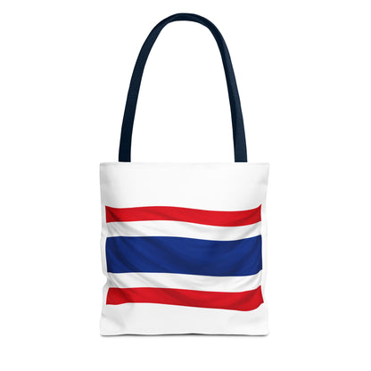 I heart Thailand with Thailand flag Tote Bag (AOP)