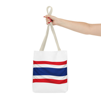I heart Thailand with Thailand flag Tote Bag (AOP)