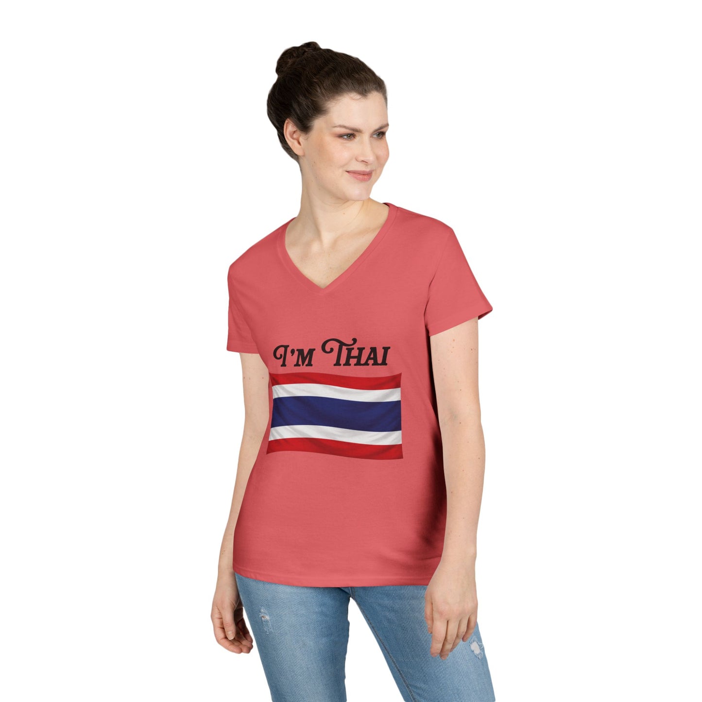 I’m Thai, Of Course I Speak Thailish V-Neck Tee