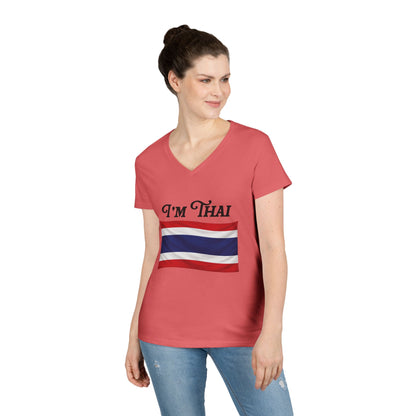 I’m Thai, Of Course I Speak Thailish V-Neck Tee