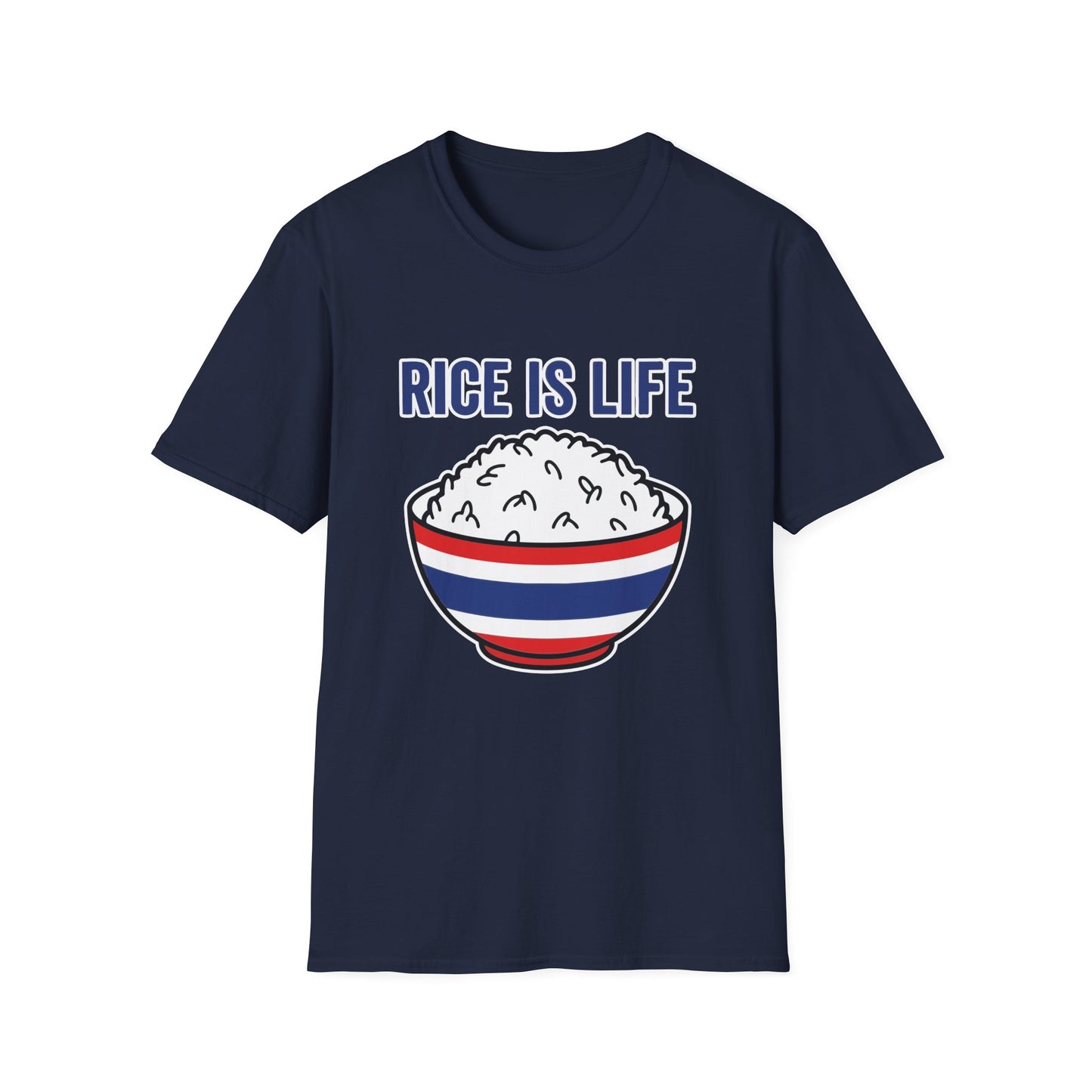Rice is Life (Front) Unisex Tee