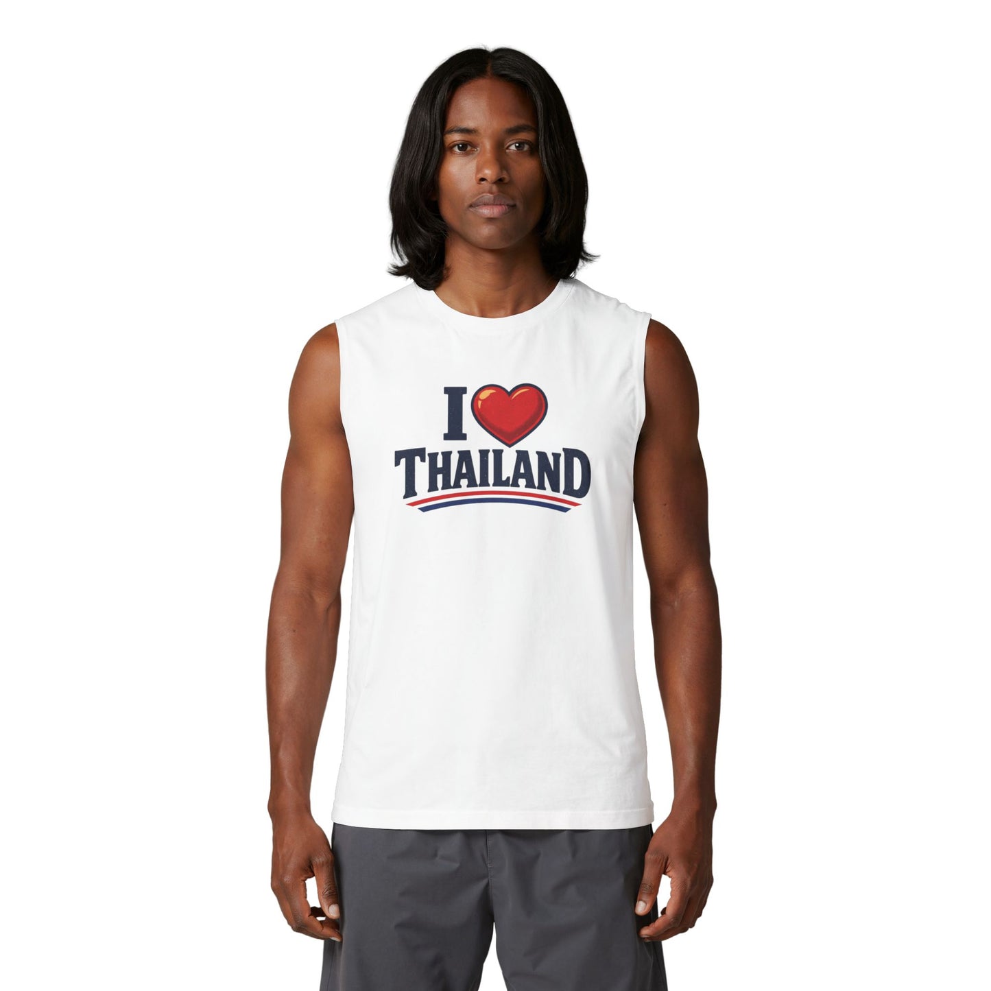 I  Thailand Unisex Muscle Tank Top