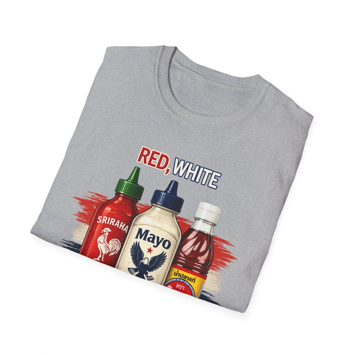 Red, White & Fish Sauce Tee