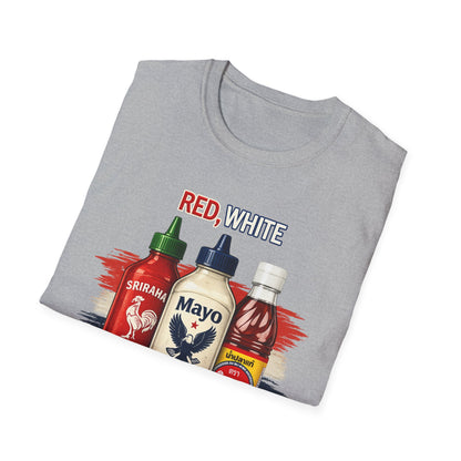 Red, White & Fish Sauce Tee