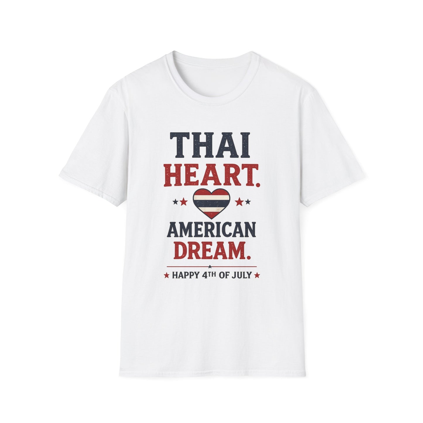 Thai Heart. American Dream. 4th of July Unisex Tee