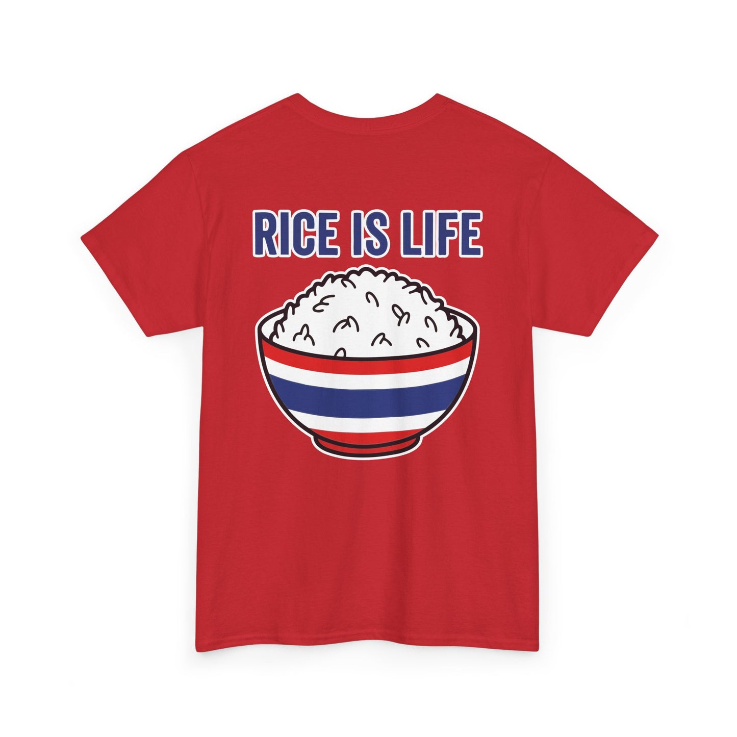 Rice is Life (Back) Heavy Cotton Tee