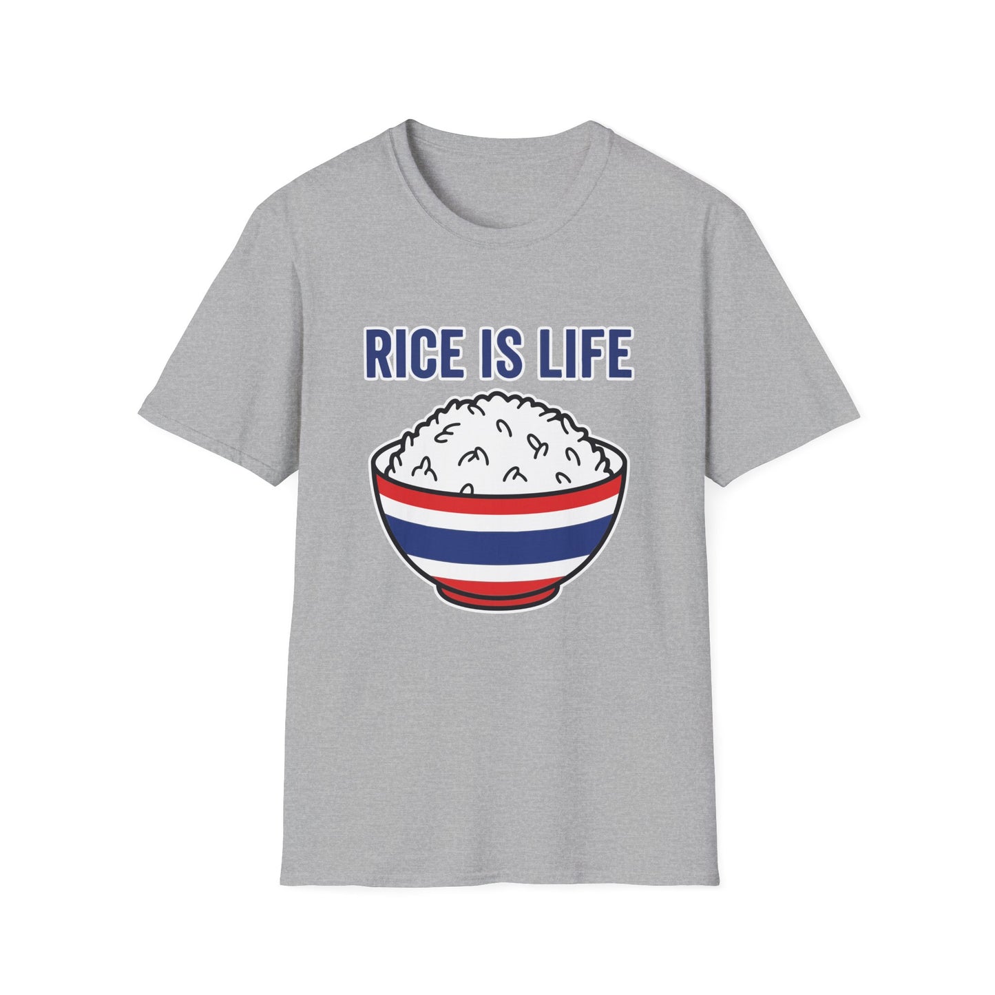Rice is Life (Front) Unisex Tee