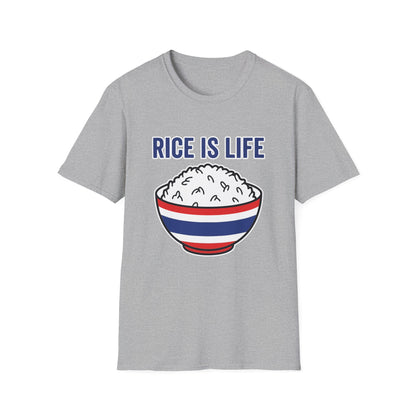 Rice is Life (Front) Unisex Tee